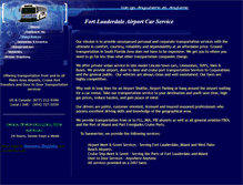 Tablet Screenshot of fortlauderdaleairportcarservice.com